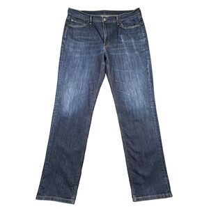 Levis 541 Jeans Mens 37x36 Dark Wash Blue Athletic Taper Denim Pants